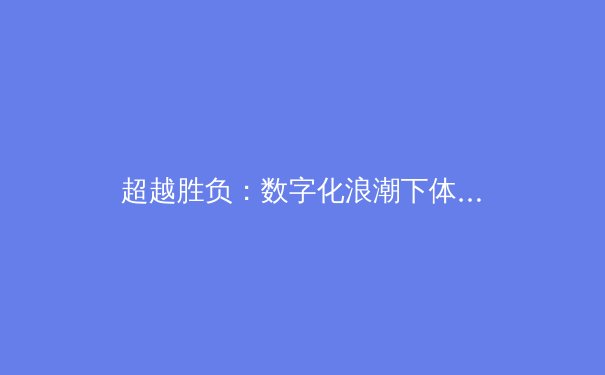 超越胜负：数字化浪潮下体育产业的革新与球迷文化的嬗变 - 3